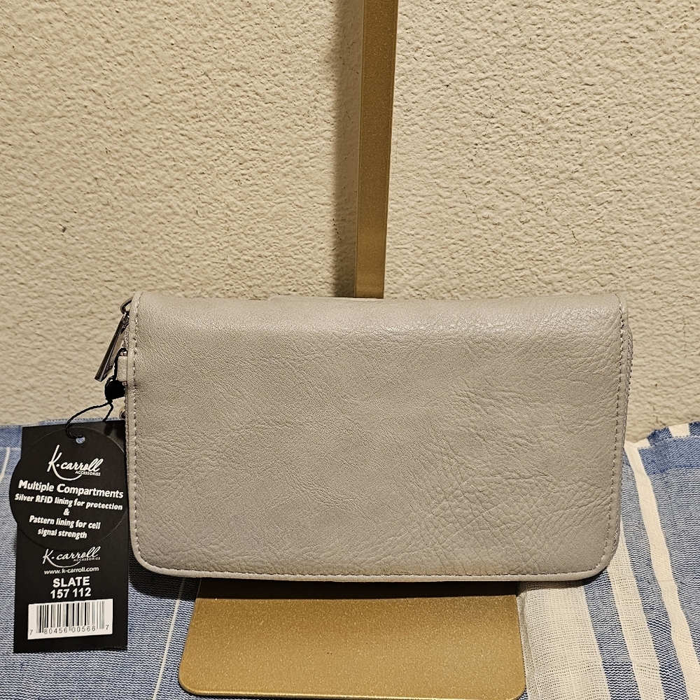 Slate Crossbody With Kisslock By K-carroll